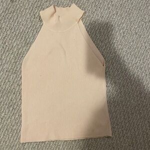 Zara high neck tank top